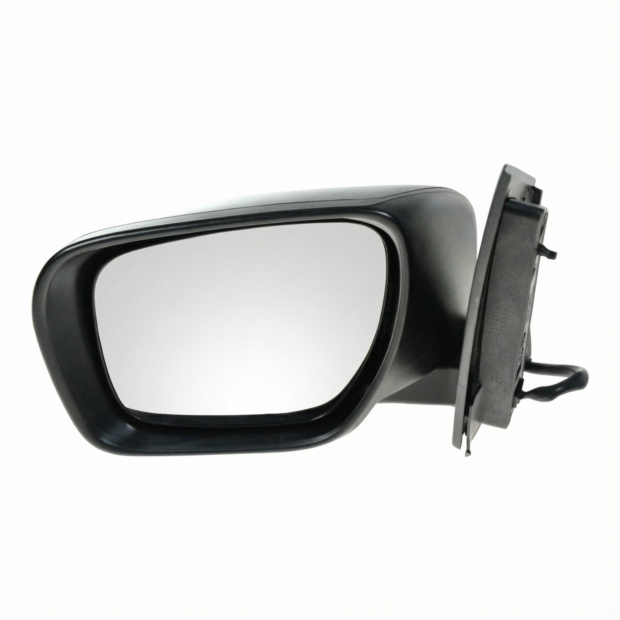 2007-2009 Mazda CX-7 Black Power Door/Side View Mirror - Left (Driver) (Used OEM)