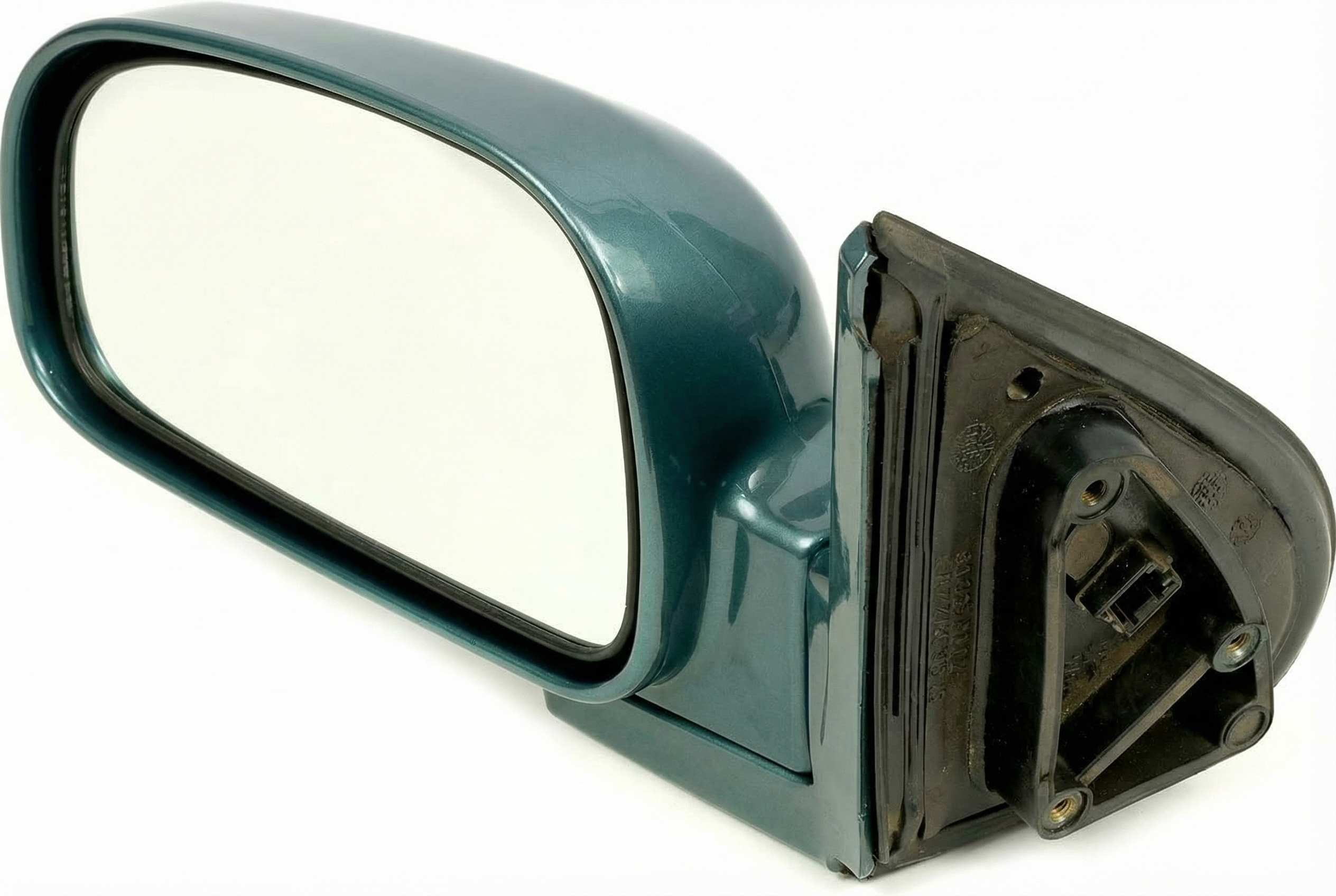 2001-2004 Hyundai Santa Fe Blue Power Door/Side View Mirror - Left (Driver) (Used OEM)