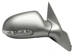 2003-2009 Mercedes-Benz CLK320 Silver Power Door/Side View Mirror - Right (Passenger) (Used OEM)