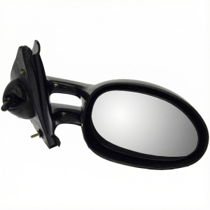 2004-2006 Chrysler PT Cruiser Black Manual Door/Side View Mirror - Left (Driver) (Used OEM)