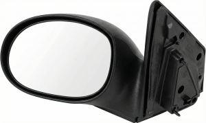 2004-2010 Chrysler PT Cruiser Black Power Door/Side View Mirror - Left (Driver) (Used OEM)