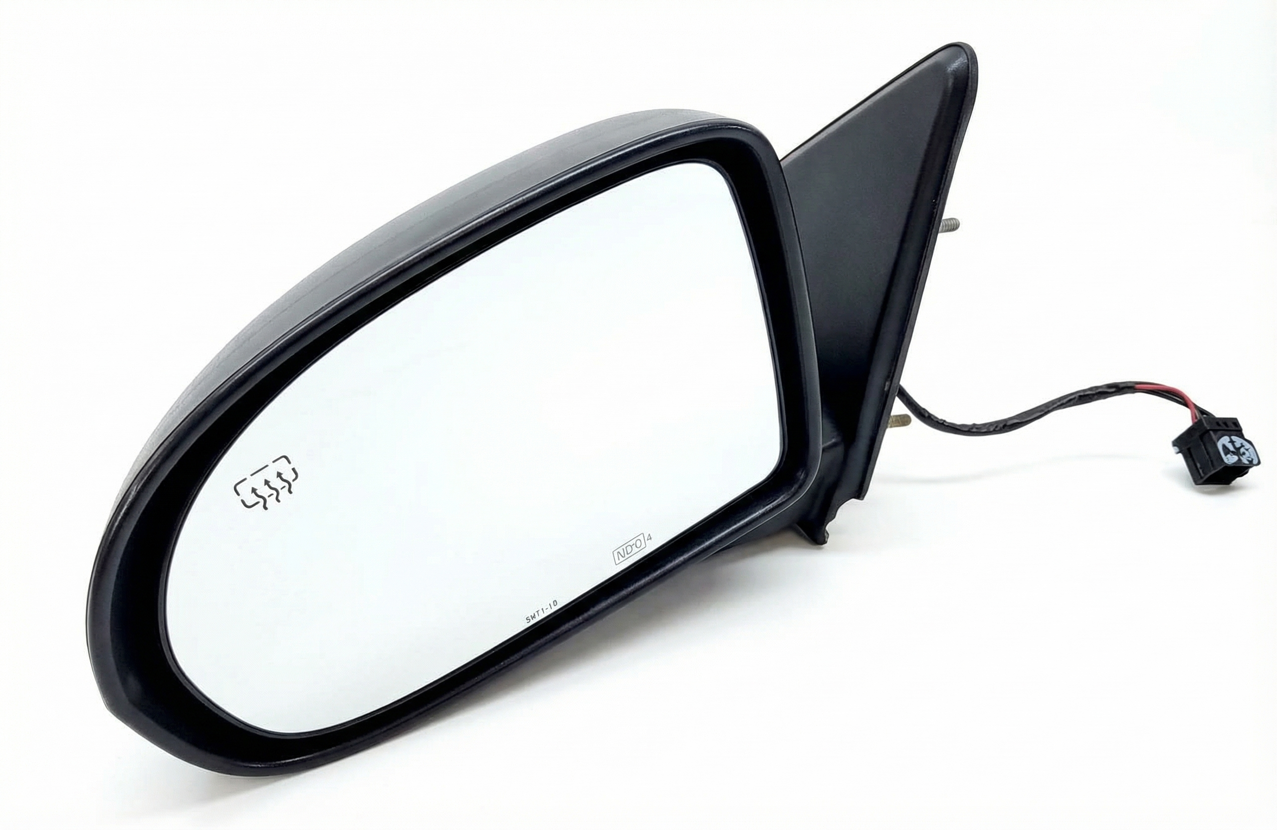 2007-2017 Jeep Compass Black Manual Door/Side View Mirror - Left (Driver) (Used OEM)
