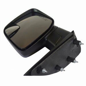 2010-2014 Ford E-150 Black Power Door/Side View Mirror - Right (Passenger) (Used OEM)