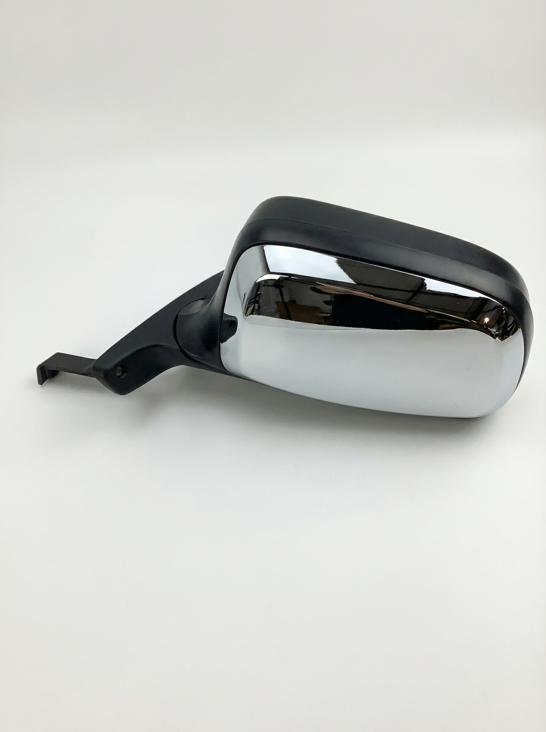 1992-1996 Ford Bronco Chrome Manual Door/Side View Mirror - Left (Driver) (Used OEM)