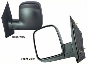 2003-2007 Chevrolet Express 2500 Door/Side View Mirror - Left (Driver) (Used OEM)