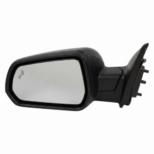 2015-2020 Ford Mustang Silver Power Door/Side View Mirror - Left (Driver) (Used OEM)