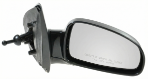 2004-2008 Suzuki Swift+ Manual Door/Side View Mirror - Right (Passenger) (Used OEM)