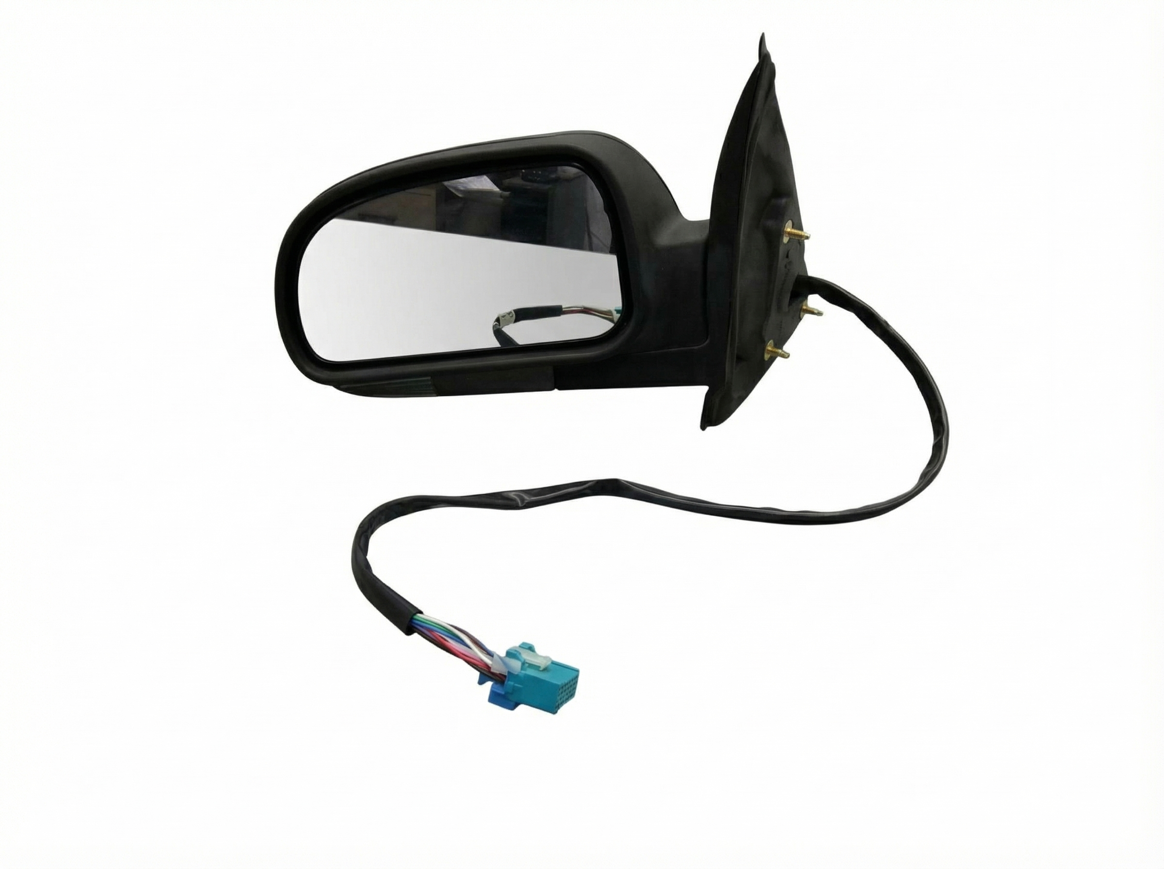 2006-2007 GMC Envoy Black Power Door/Side View Mirror - Left (Driver) (Used OEM)