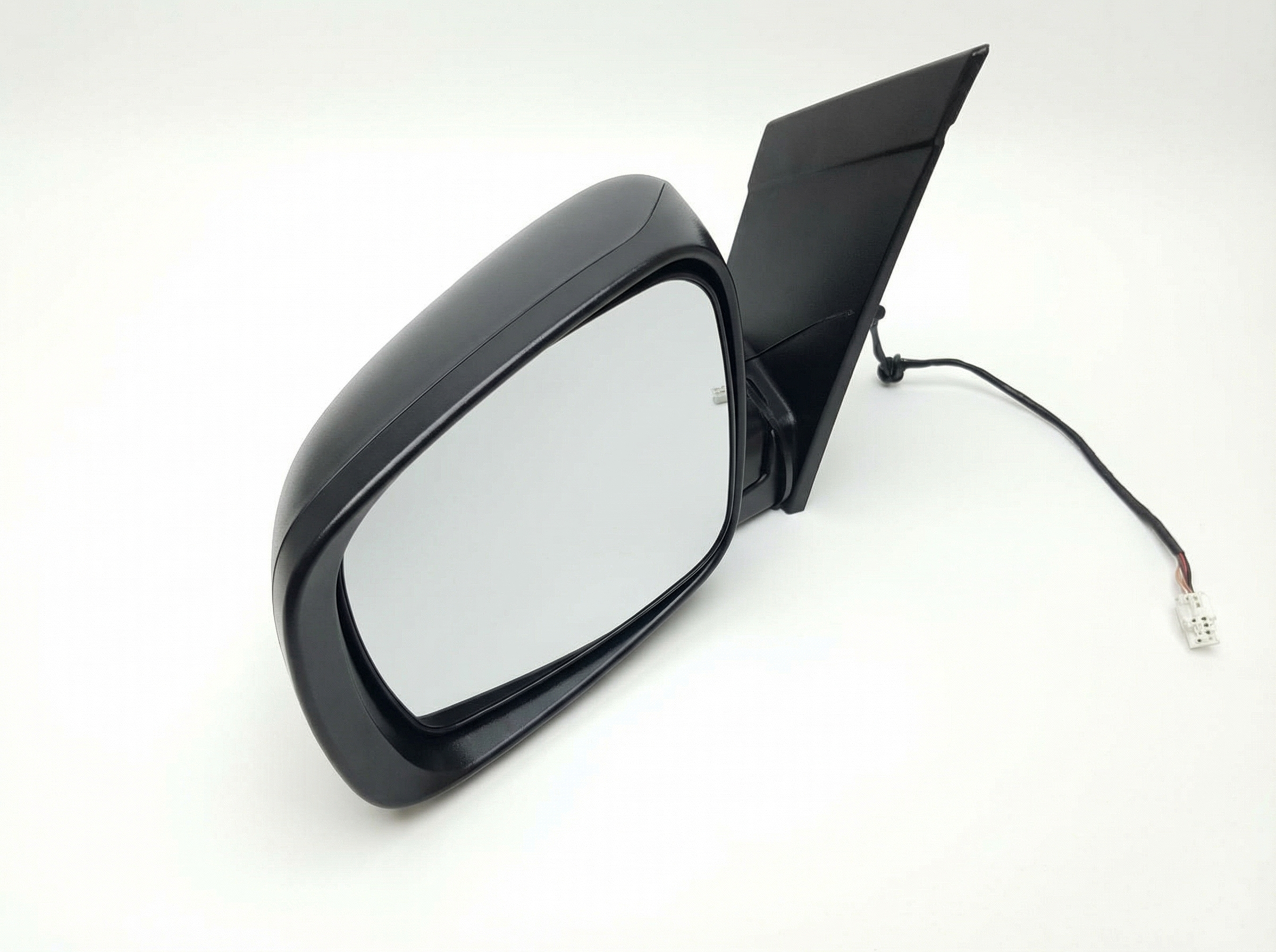 2008-2010 Dodge Grand Caravan Black Power Door/Side View Mirror - Left (Driver) (Used OEM)