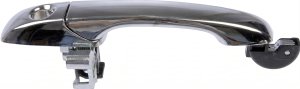 2006-2010 Dodge Charger Black Exterior Door Handle Assembly - Front, Left (Driver) (Used OEM)