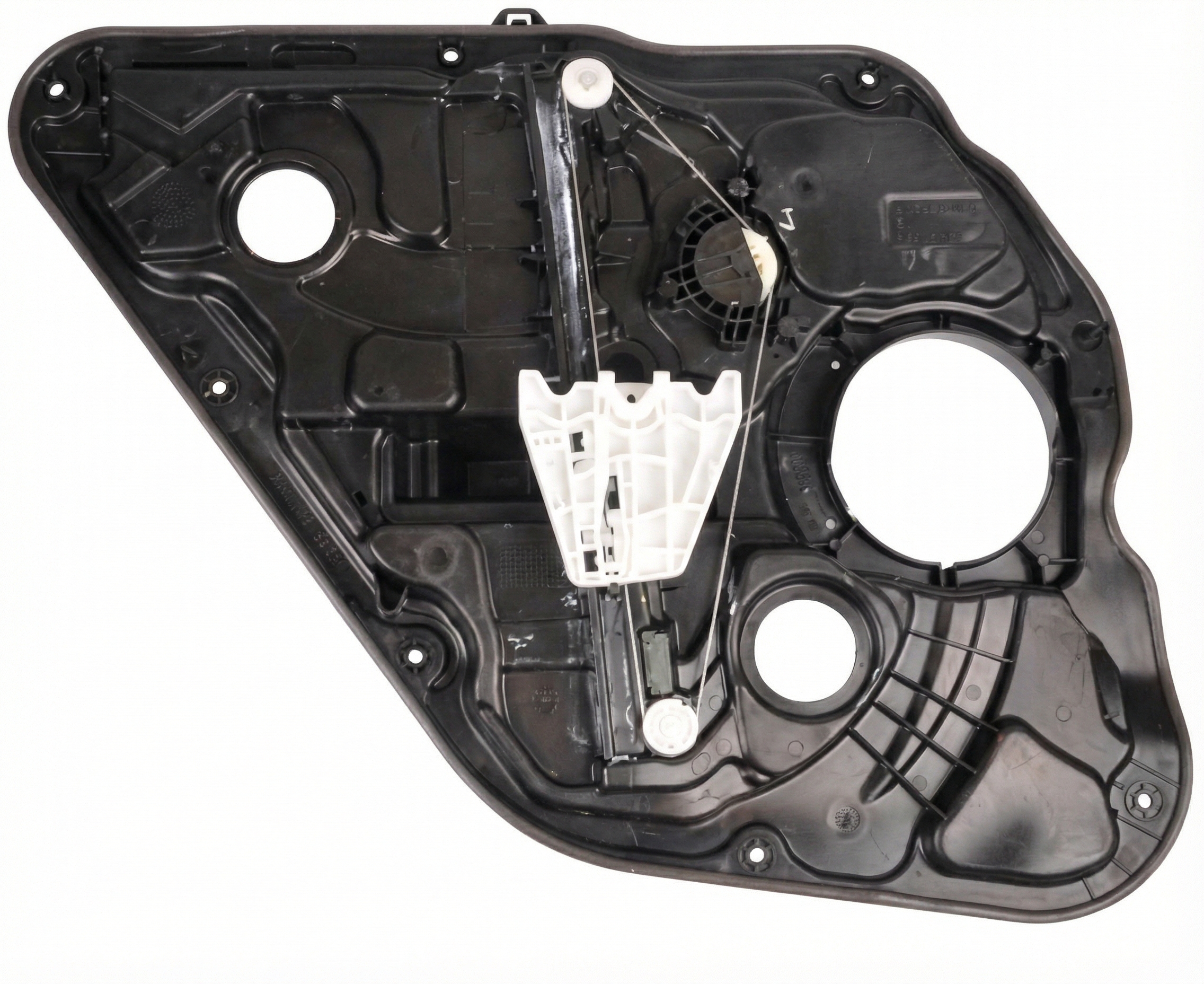 2011-2014 Hyundai Sonata Power Window Regulator - Rear, Right (Passenger) (Used OEM)