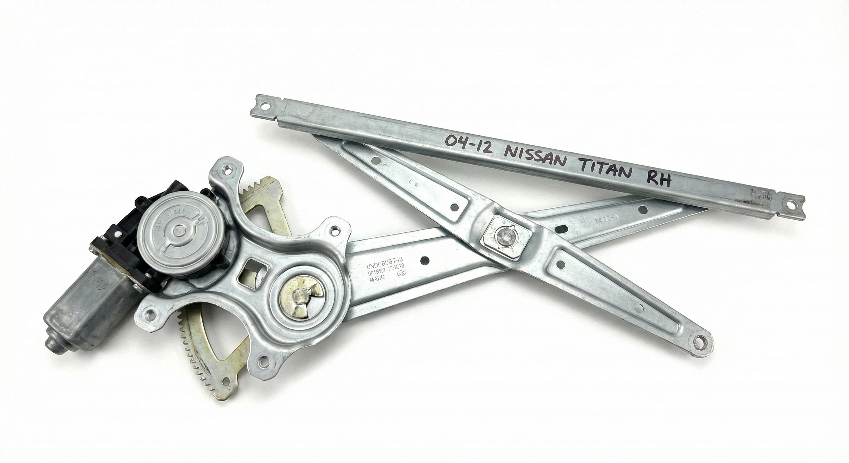 2007 Nissan Versa Power Window Regulator - Rear, Right (Passenger) (Used OEM)
