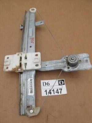 2005-2010 Chevrolet Cobalt Black Manual Window Regulator - Rear, Right (Passenger) (Used OEM)