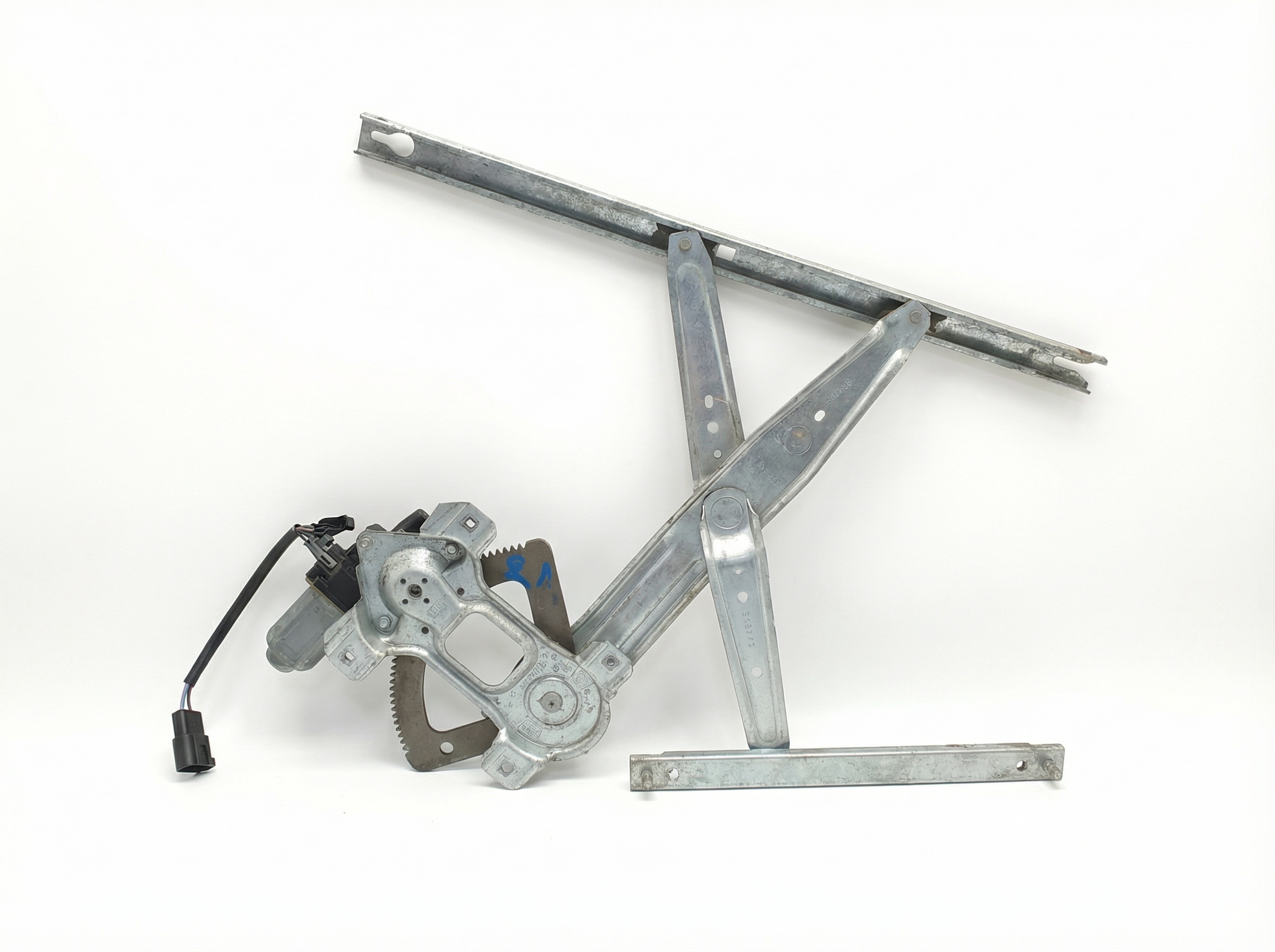 1999-2012 Ford F-550 Super Duty Window Regulator and Motor - Rear, Right (Passenger) (Used OEM)