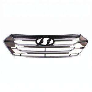 2013-2016 Hyundai Santa Fe Chrome 3-Bar Chrome Grille (Used OEM)