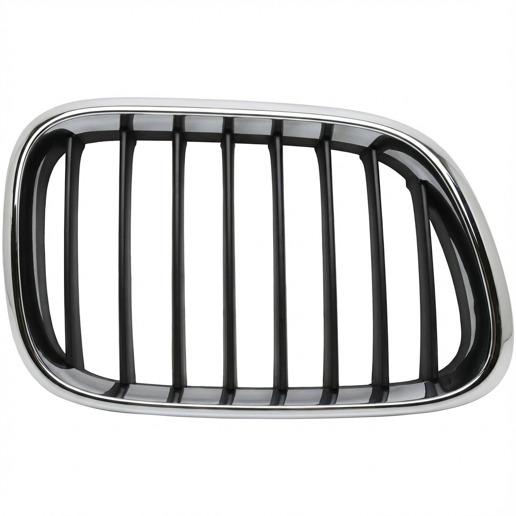 2000-2003 BMW X5 Gray Grille Assembly - Right (Passenger) (Used OEM)