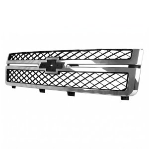 2011-2014 Chevrolet Silverado 3500 HD Chrome Chrome Mesh Grille (Used OEM)