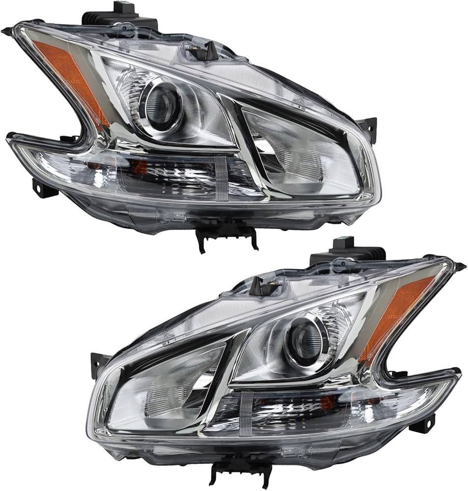 2009-2014 Nissan Maxima Headlight Assembly - Right (Passenger) (Used OEM)