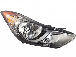 2013 Hyundai Elantra Coupe Halogen Headlight Assembly - Right (Passenger) (Used OEM)