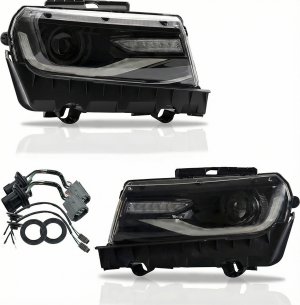 2010-2015 Chevrolet Camaro Headlight Assembly - Left (Driver) (Used OEM)