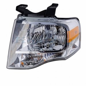 2007-2014 Ford Expedition Halogen Headlight Assembly - Left (Driver) (Used OEM)