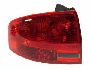 2005-2008 Audi A4 Outer Body-Mounted Taillight Assembly - Left (Driver) (Used OEM)
