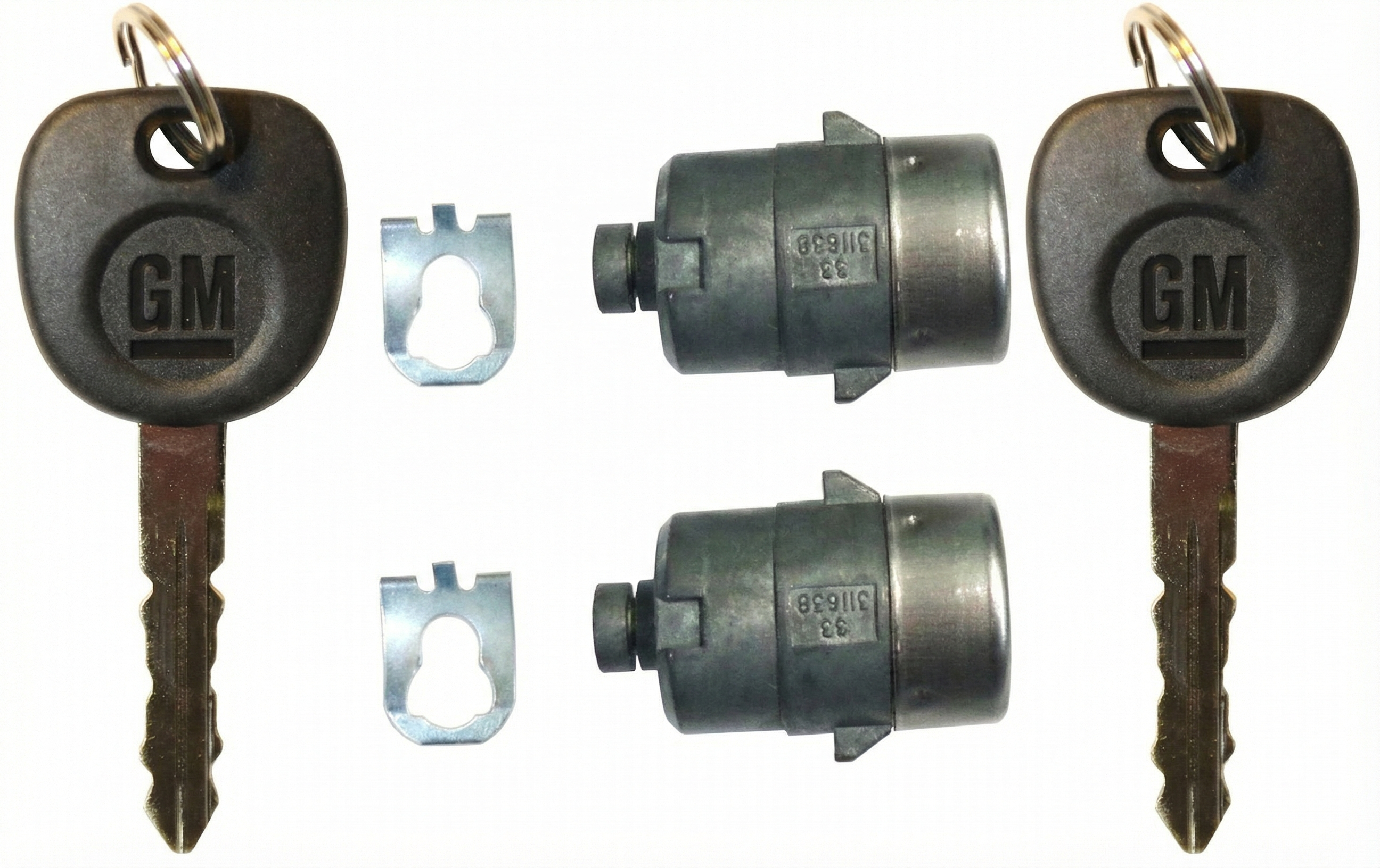 2010-2014 GMC Sierra 2500 HD Power Door Lock Actuator Latch Assembly - Front, Left (Driver) (Used OEM)