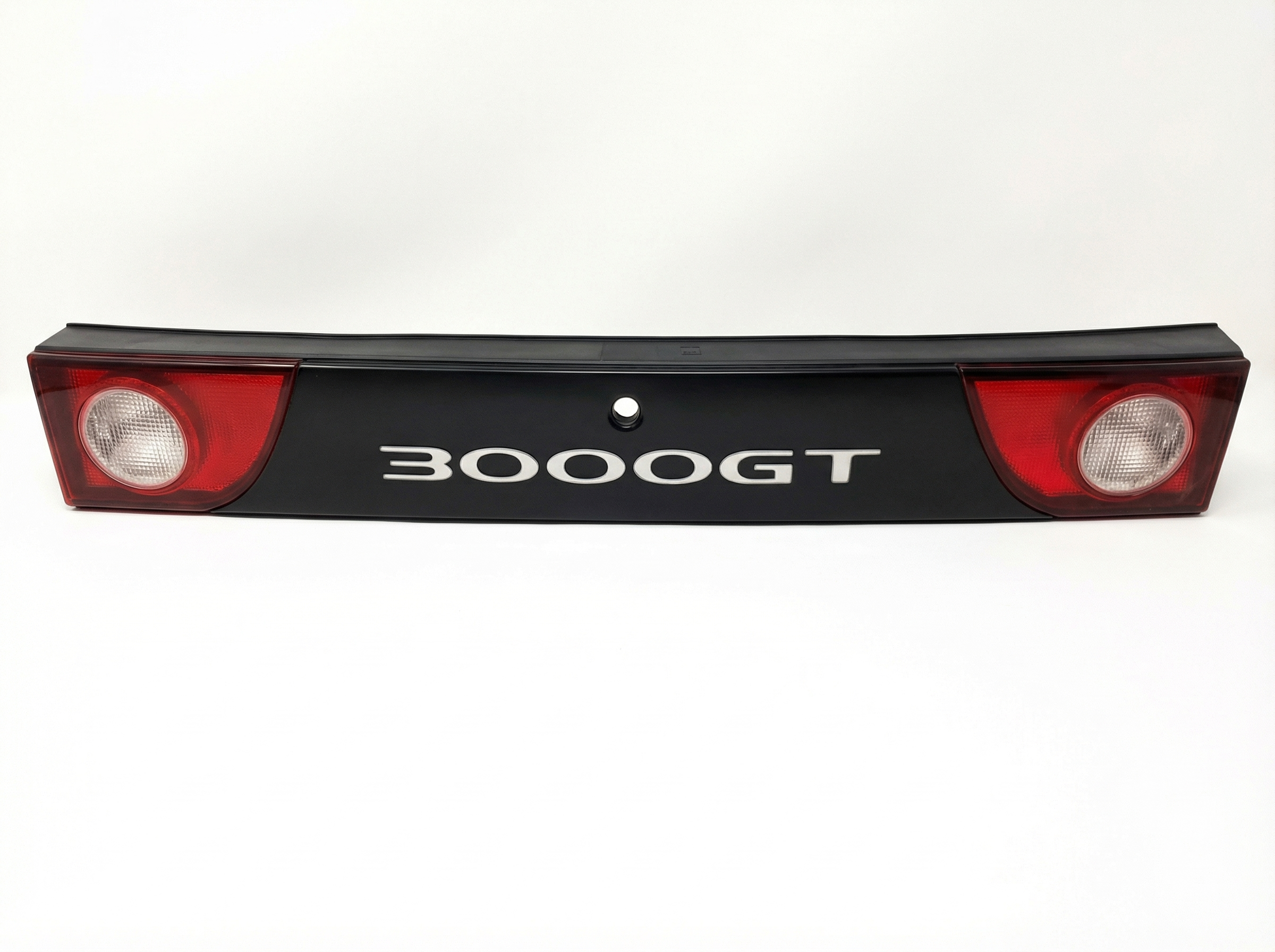 1994-1998 Mitsubishi 3000GT Red Rear Body Panel Finish Panel Assembly with Lights (Used OEM)