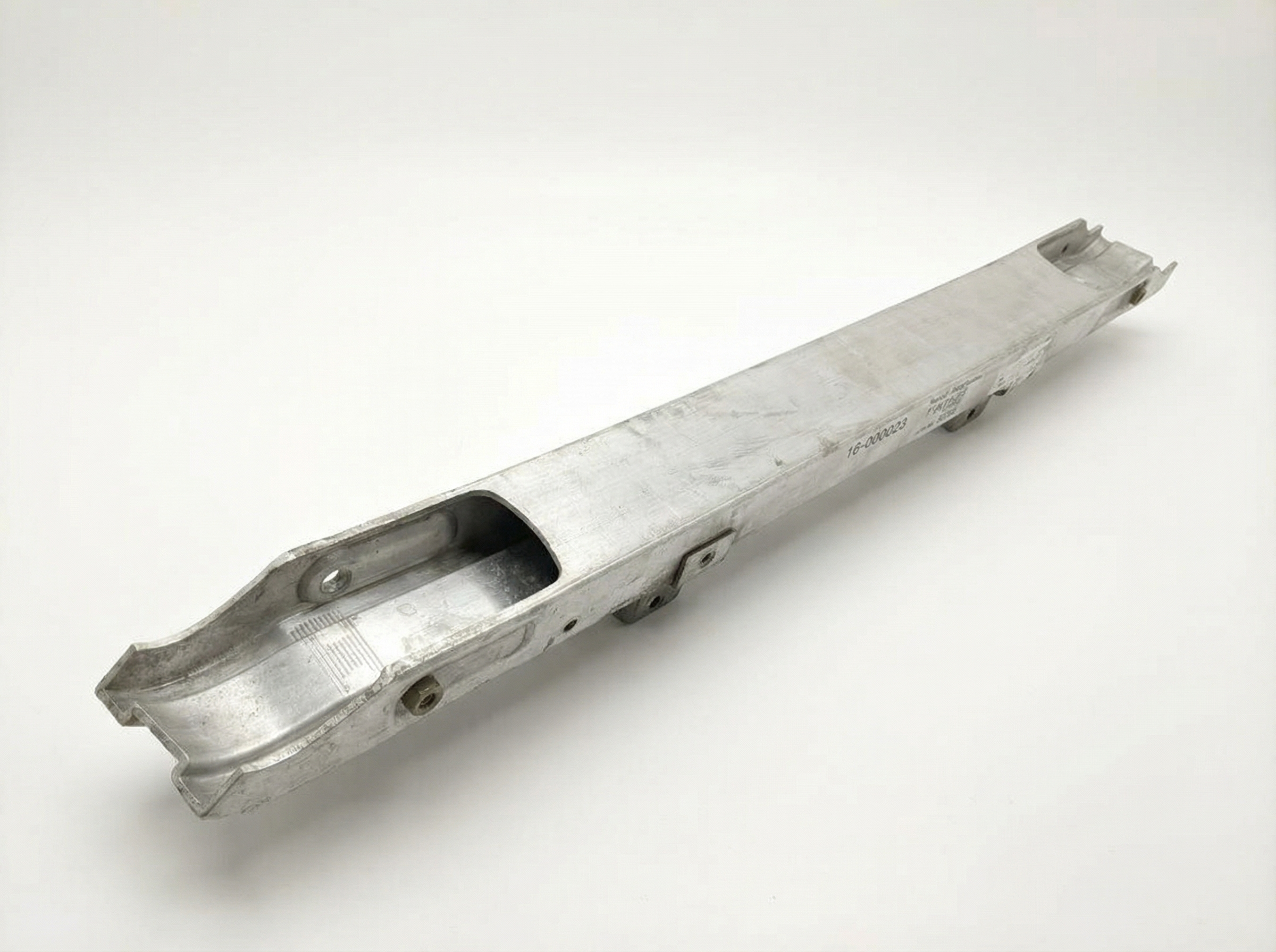 1999-2000 Porsche 911 Bumper Impact Bar with Mounting Shocks - Rear (Used OEM)