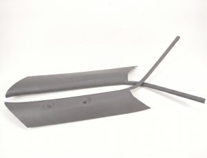 1994-1997 Dodge Ram 1500 Gray A-Pillar Trim Panel - Right (Passenger) (Used OEM)