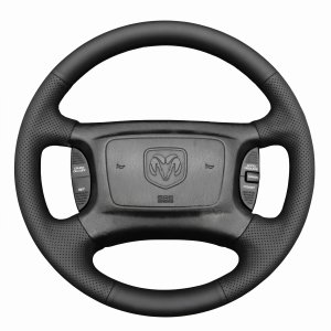 1994-1997 Dodge Ram 1500 Black Leather Steering Wheel (Used OEM)