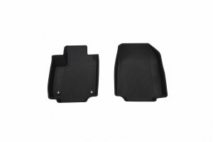2019-2026 Chevrolet Silverado 1500 Black Rubber Floor Mat Set (Used OEM)