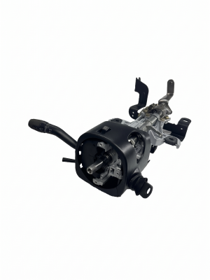 2009-2010 Ford F-550 Super Duty Gray Tilt Steering Column with Cruise and Radio Controls (Used OEM)
