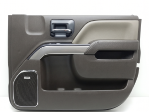 2015-2019 GMC Sierra 3500 HD Black Front and Rear Door Interior Trim Panel Set (Used OEM)