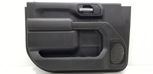2020-2023 GMC Sierra 3500 HD Black Door Interior Trim Panel - Front, Left (Driver) (Used OEM)