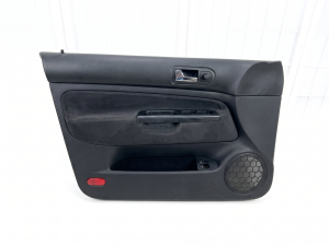 1999-2005 Volkswagen GTI Black Door Interior Trim Panel - Front, Right (Passenger) (Used OEM)