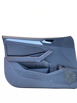 2022-2024 Volkswagen Jetta Black Door Interior Trim Panel - Front, Left (Driver) (Used OEM)