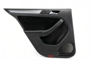 2012-2018 Volkswagen GTI Black Door Interior Trim Panel - Front, Left (Driver) (Used OEM)