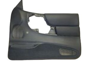 2001-2005 Mazda B2300 Gray Door Interior Trim Panel with Power Windows and Locks - Front (Used OEM)