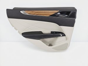 2017-2019 Volkswagen Golf Alltrack Black Door Interior Trim Panel - Rear, Left (Driver) (Used OEM)