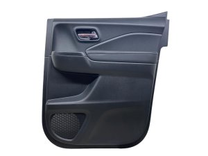 2017-2020 Honda Ridgeline Black Front Door Interior Trim Panel - Rear, Left (Driver) (Used OEM)