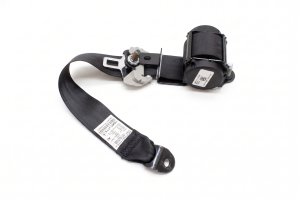 2018-2025 Volkswagen Atlas Black Seat Belt Retractor Assembly - Rear, Left (Driver) (Used OEM)