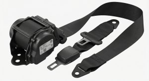 2008-2011 Mazda Tribute Seat Belt Assembly - Rear, Left (Driver) (Used OEM)