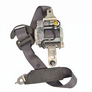 2006-2011 Honda Civic Tan Seat Belt Assembly - Rear, Left (Driver) (Used OEM)
