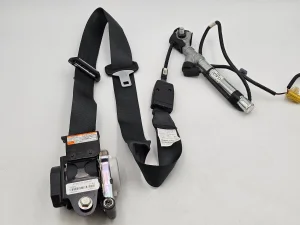 2017-2024 Honda Ridgeline Black Seat Belt Assembly - Rear, Left (Driver) (Used OEM)