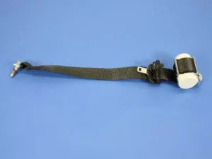 2013-2018 Ram 1500 Black Seat Belt Assembly - Rear, Left (Driver) (Used OEM)
