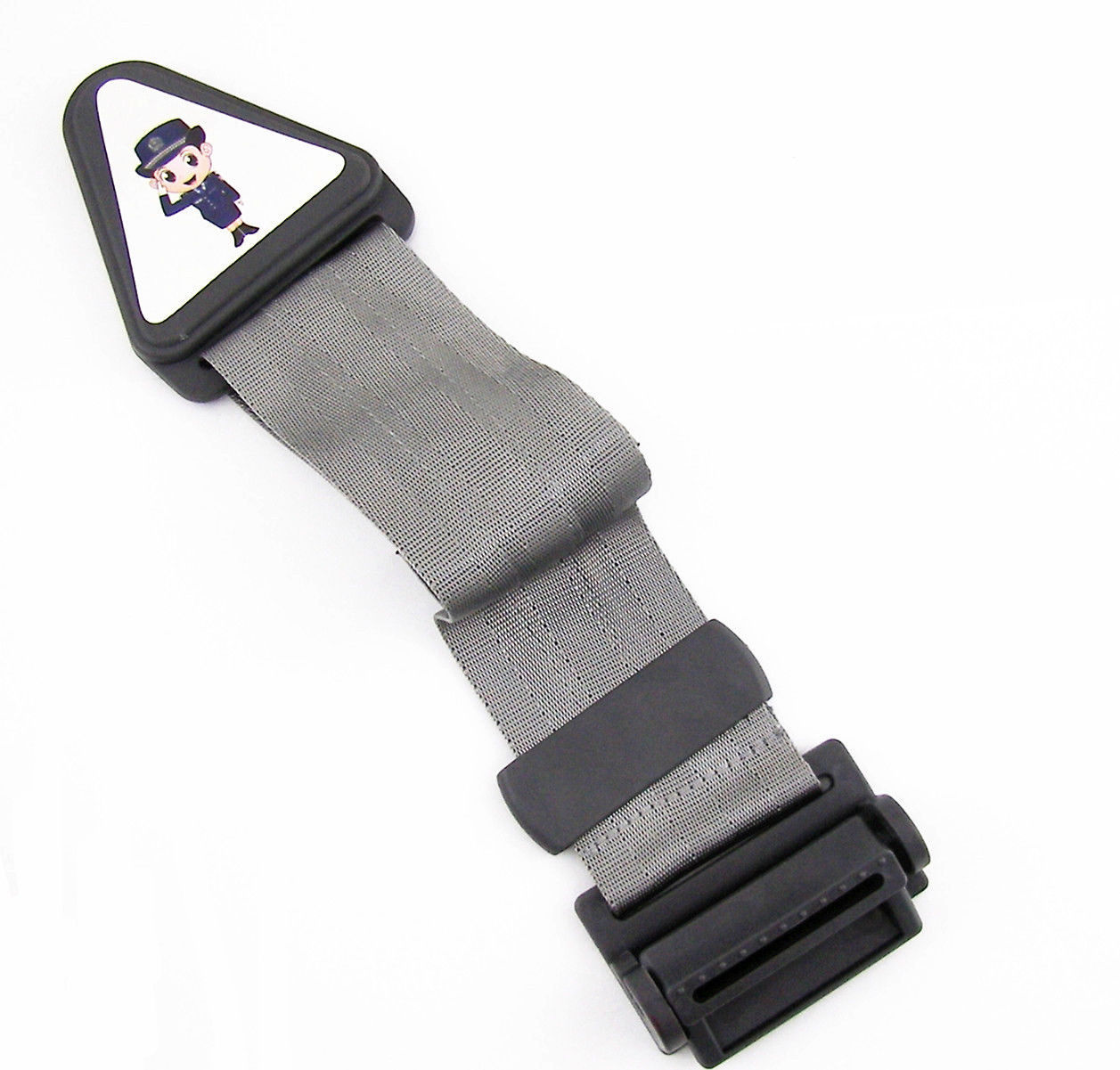 2004-2005 Mazda 3 Black Seat Belt Buckle with Pretensioner - Front (Used OEM)