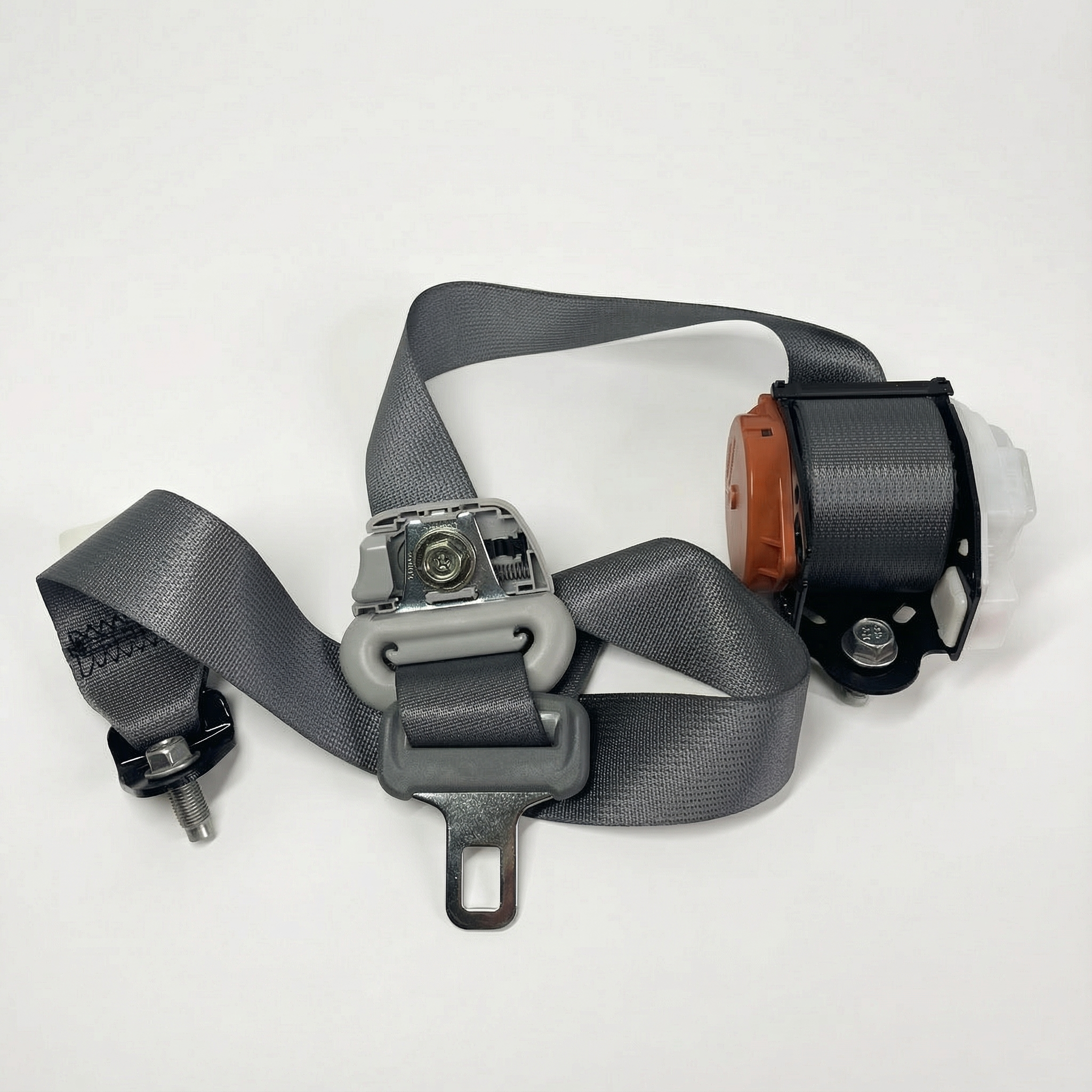 2004-2006 Mazda MPV Gray Seat Belt Buckle with Pretensioner - Front (Used OEM)