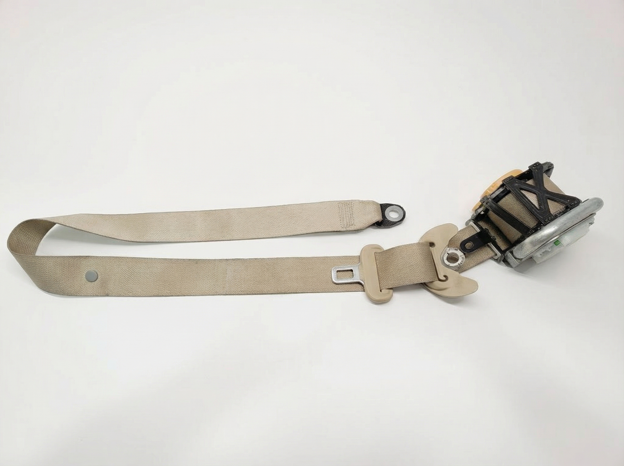 2005-2010 Toyota Avalon Gray Seat Belt Pretensioner Assembly - Front, Left (Driver) (Used OEM)