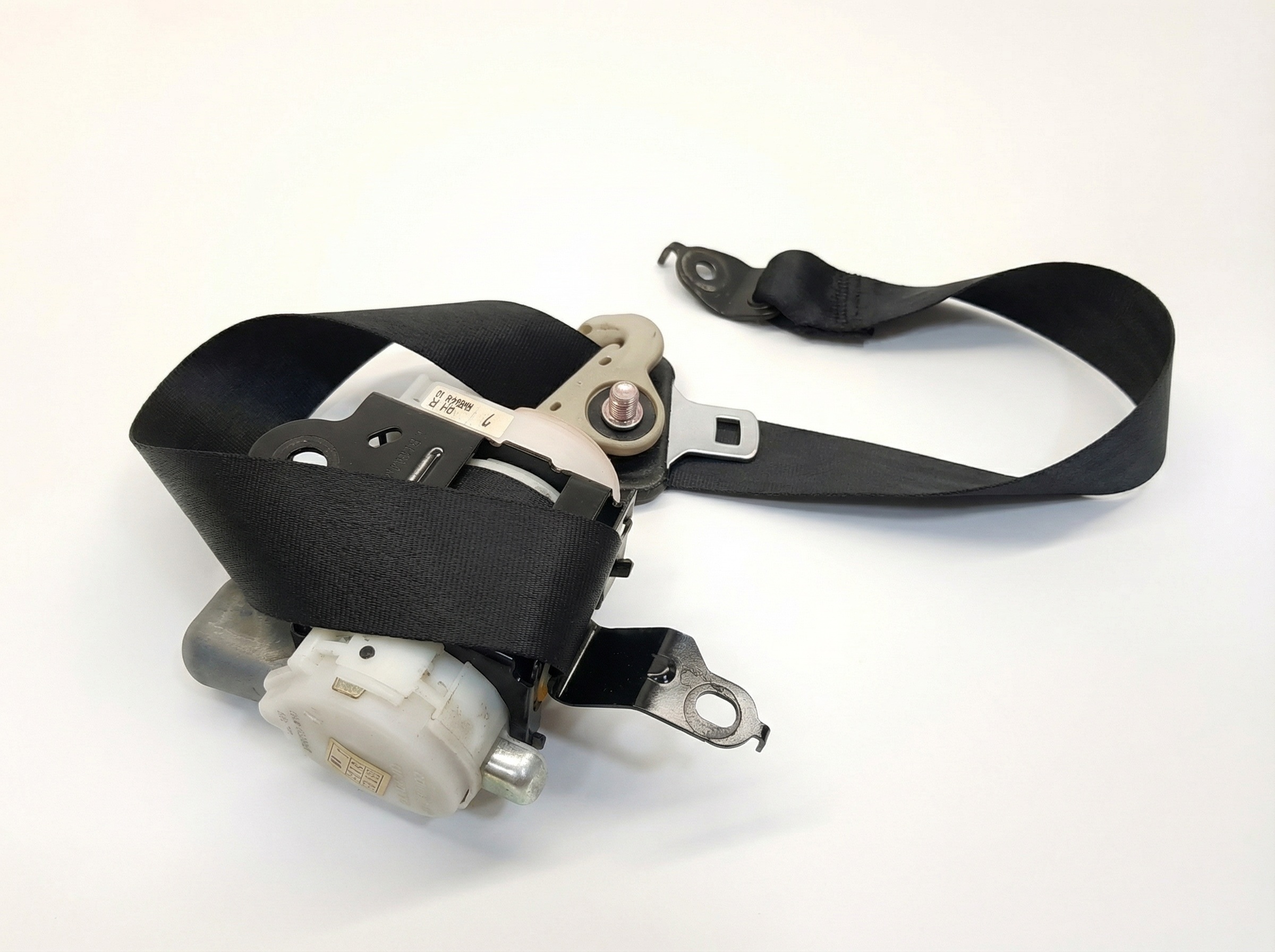 2010-2011 Mazda 3 Black Seat Belt Buckle with Pretensioner - Front (Used OEM)